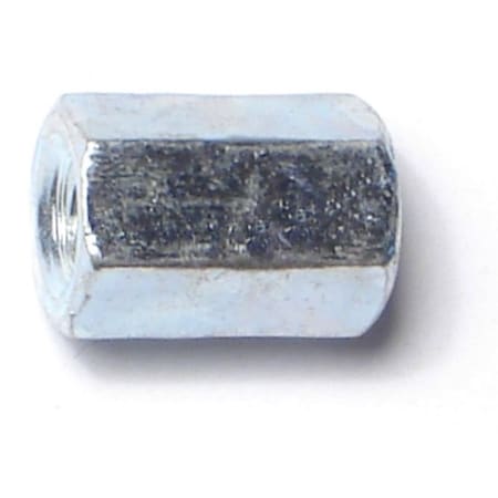 Midwest Fastener Coupling Nut, M4-0.70, Steel, Zinc Plated, 12 mm Lg, 25 PK 78521